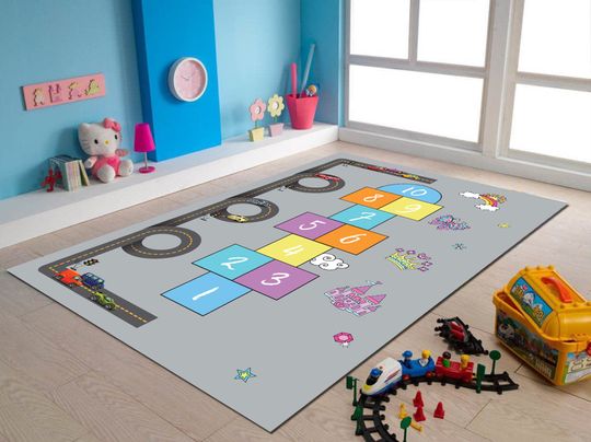 Discover Kids City Road Area Rug