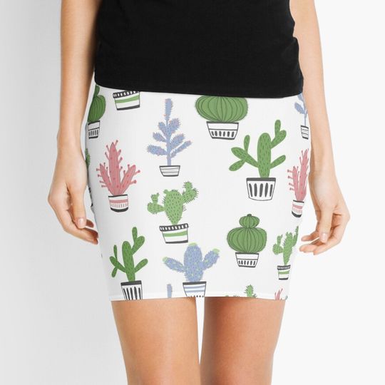 Discover Cactus Design Women's Mini Skirts