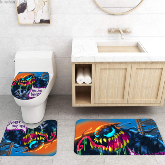 Discover Venom Toilet Seat Set
