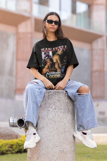 Discover Tupac Shakur 2Pac Hip-Hop Vintage T-Shirt - Rapper Tribute
