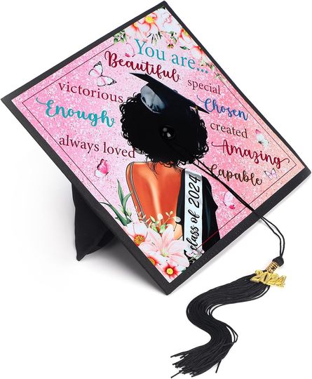 Discover Motivational Quotes Graduation Cap Topper, Grad Cap Decorations