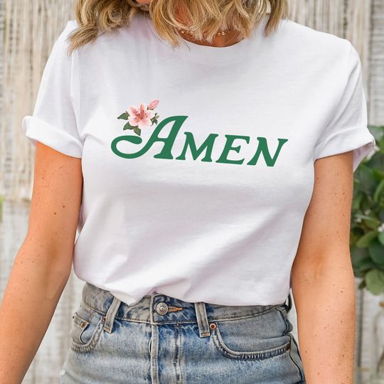 Discover Amen Masters Golf Shirt, Masters Golf Azalea Tshirt, Golf Tournament