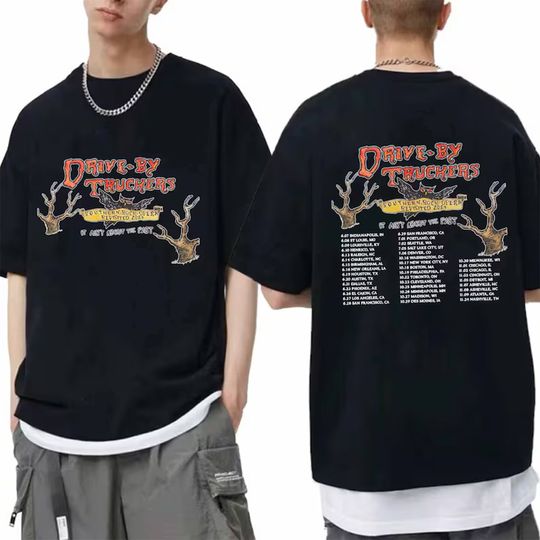 Discover Drive-By Truckers - Southern Rock Opera Revisited 2024 Tour Shirt