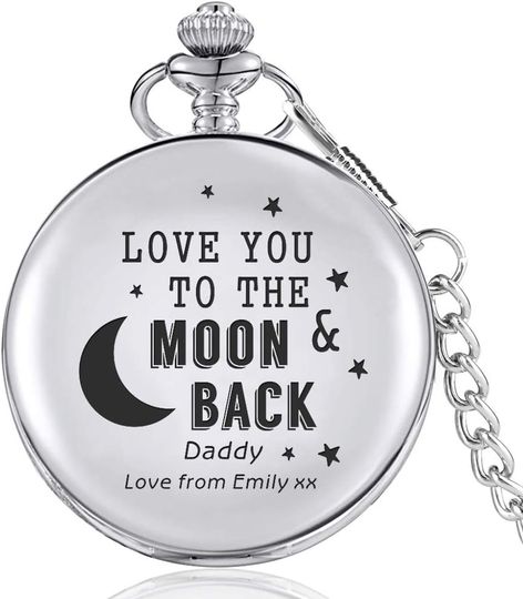 Discover Custom Engraved Pocket Watch for Father's Day