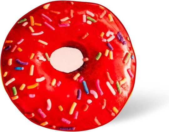Discover Sprinkle Donut Round Blanket