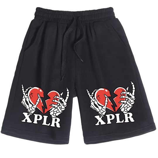 Discover Xplr Heart Break Shorts Pants