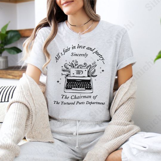 Discover The Tortured Poets Department T-Shirt, TTPD New Album Shirt
