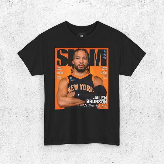 Discover Jalen Brunson "It Was Written" Basketball T-Shirt, Gifts For Sports Guys
