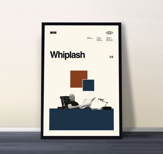 Discover Whiplash Poster, Whiplash Movie Print, Minimalist Movie Poster
