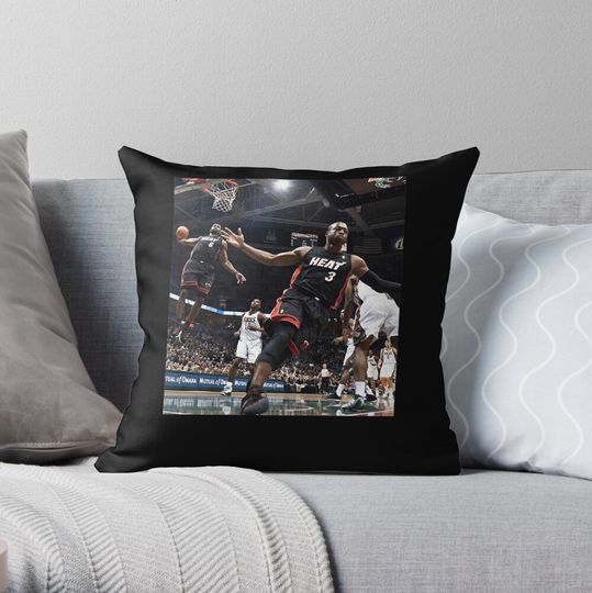 Discover Dwayne Wade Lebron dunk Pillow