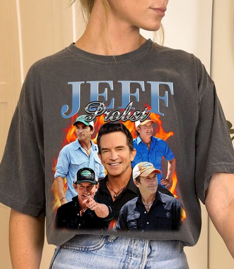 Discover Vintage Jeff Probst Shirt, Jeff Probst Presenter