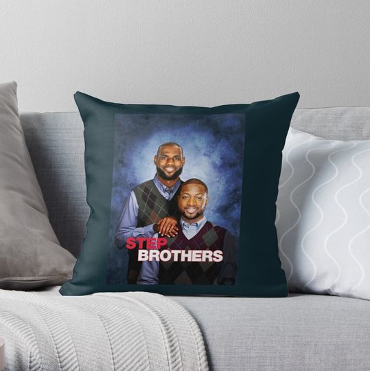 Discover Step Bros - Lebron and Dwyane   Pillow