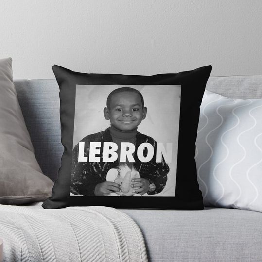 Discover Lebron James (Lebron) Pullover Sweatshirt Pillow
