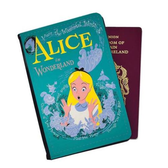 Discover Alice's Adventure In Wonderland Dormouse White Rabbit Passport Cover