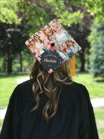 Discover Personalized Graduation Cap Topper | Custom Grad Cap Accessories Printed