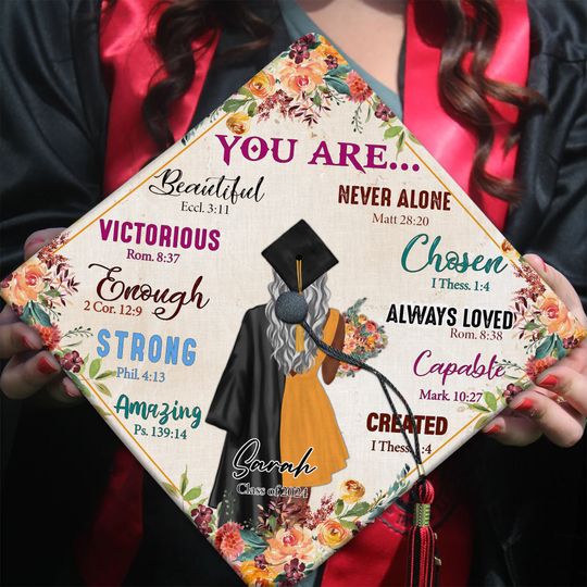 Discover Personalized Graduation Cap Topper, Custom Graduation Cap Topper