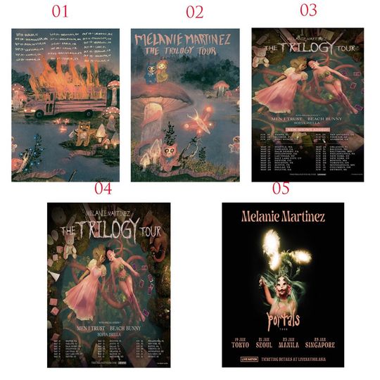 Discover Trilogy Tour 2024 Melanie Martinez Poster