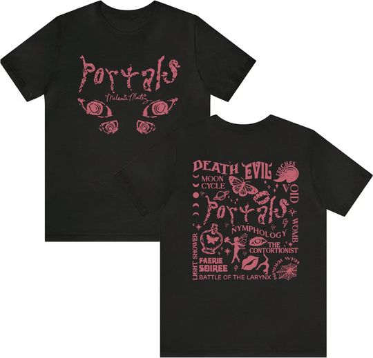 Discover Trilogy Tour 2024 Melanie Martinez Double Sided Shirt