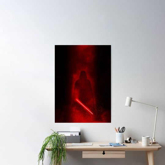 Discover Vader Minimal Poster