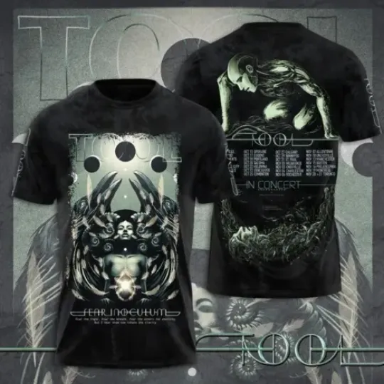 Discover Tool Band Shirt, Tool Band 3D T-Shirt, Rock Music Unisex 3D All Over Print Shirt