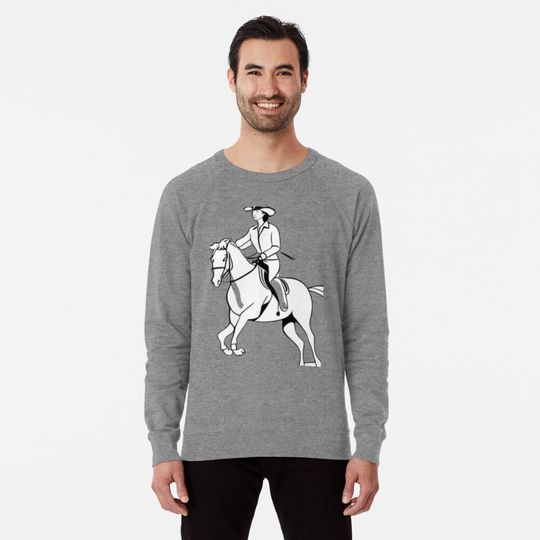 Discover cowboy carter art Lightweight Sweatshirt