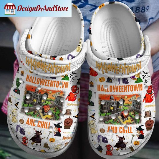 Discover Halloweentown Men Shoes, Halloweentown Sandals, Halloween Movie Shoes, Spooky Season Sandals