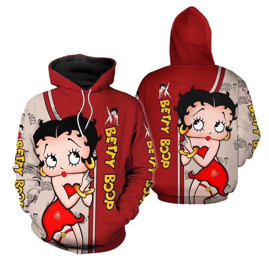 Discover Betty Boop Hoodie Leggings Set
