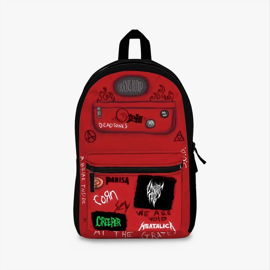 Discover Sally face Larry's bag  Backpack