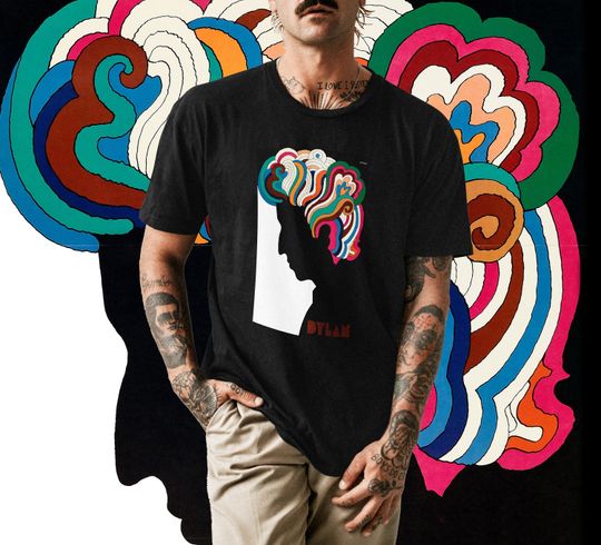 Discover Bob Dylan by Milton t-shirt