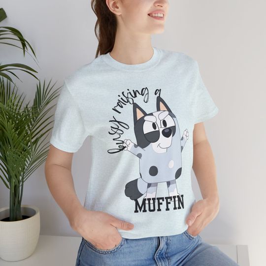 Discover Busy Raising A Muffin Shirt - Blue Dogs Cartoon Design