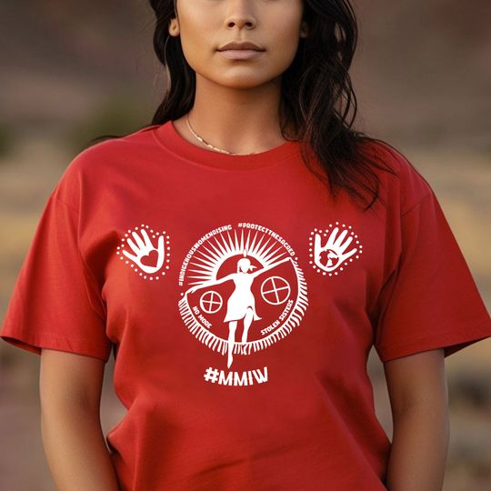 Discover American Native Shirt, Missing And Murdered, MMIW Shirt