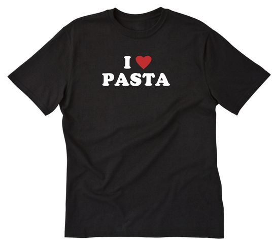 Discover Pasta Shirt, I Love Pasta T-Shirt