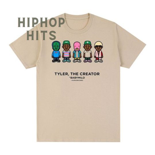 Discover Tyler The Creator Shirt, Hip Hop Rap Vintage Graphic Tee