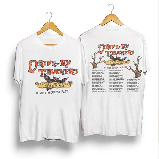 Discover Drive-By Truckers Southern Rock Opera Revisited 2024 Tour Shirt