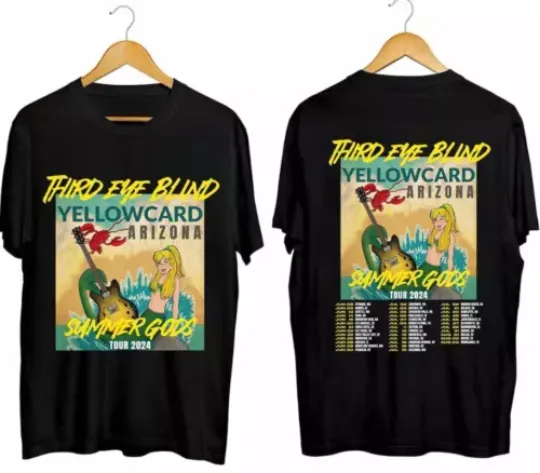 Discover Third Eye Blind 2024 Tour T-Shirt