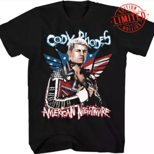 Discover Cody Rhodes Shirt, The American Nightmare Cody Rhodes T-Shirt
