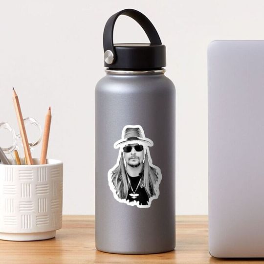 Discover More Then Awesome Kid Rock Merch Graphic For Fan Sticker