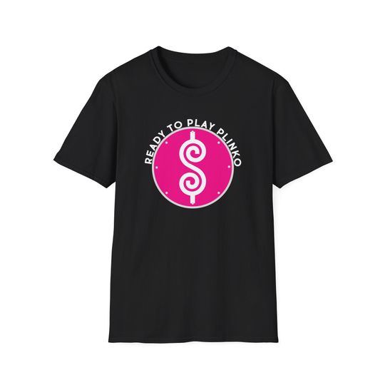 Discover Price is Right Shirt Ready to Play Plinko White Font