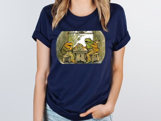 Discover Frog And Toad Classic Book Cottagecore T-Shirt