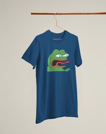 Discover Angry Pepe Frog Meme Screaming T-Shirt