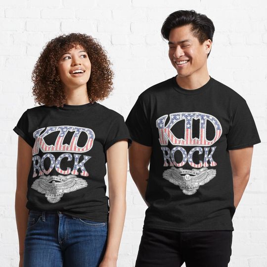 Discover Kid-Rock Stars & Stripes Eagle Classic T-Shirt