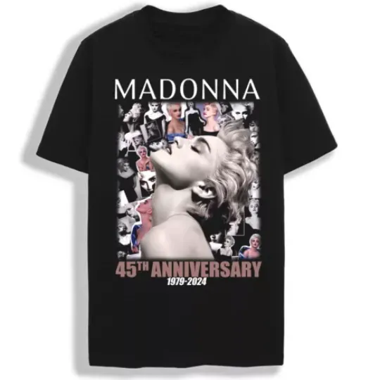 Discover Madonna 45th anniversary 2024 Gift For Fans  Shirt
