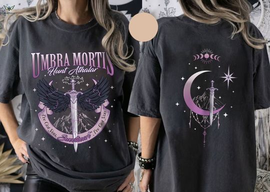 Discover Crescent City Fan Shirt, Umbra Mortis Shirts, Orion Hunt Athalar T Shirt