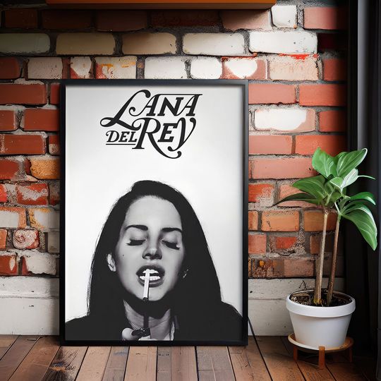 Discover Lana Del Rey Poster - Room Decor - Home Decor
