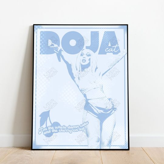 Discover Doja Cat Wall Art Print