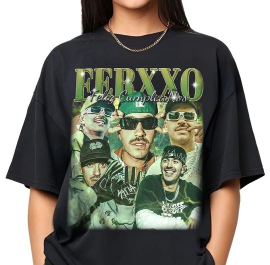 Discover Vintage Feid Ferxxo T-Shirt, Feid Ferxxo Vintage Shirt, Unisex