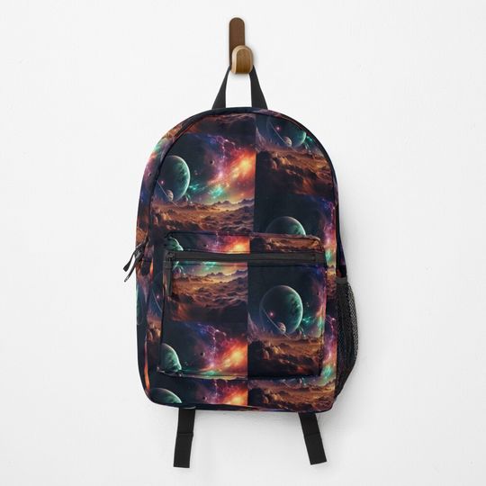 Discover Galaxy space vivid universe Backpack