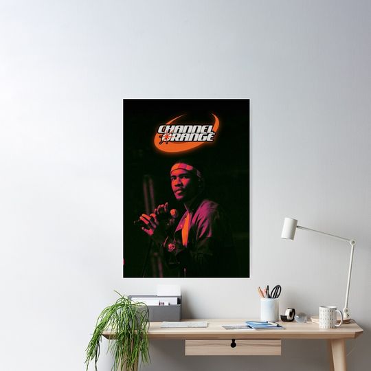 Discover Frank Ocean Channel Orange Poster Poster