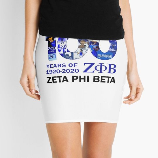 Discover Years Of Zob Zeta Phi Beta Women's Mini Skirt