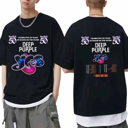 Discover Deep Purple More Time 2024 Tour Shirt